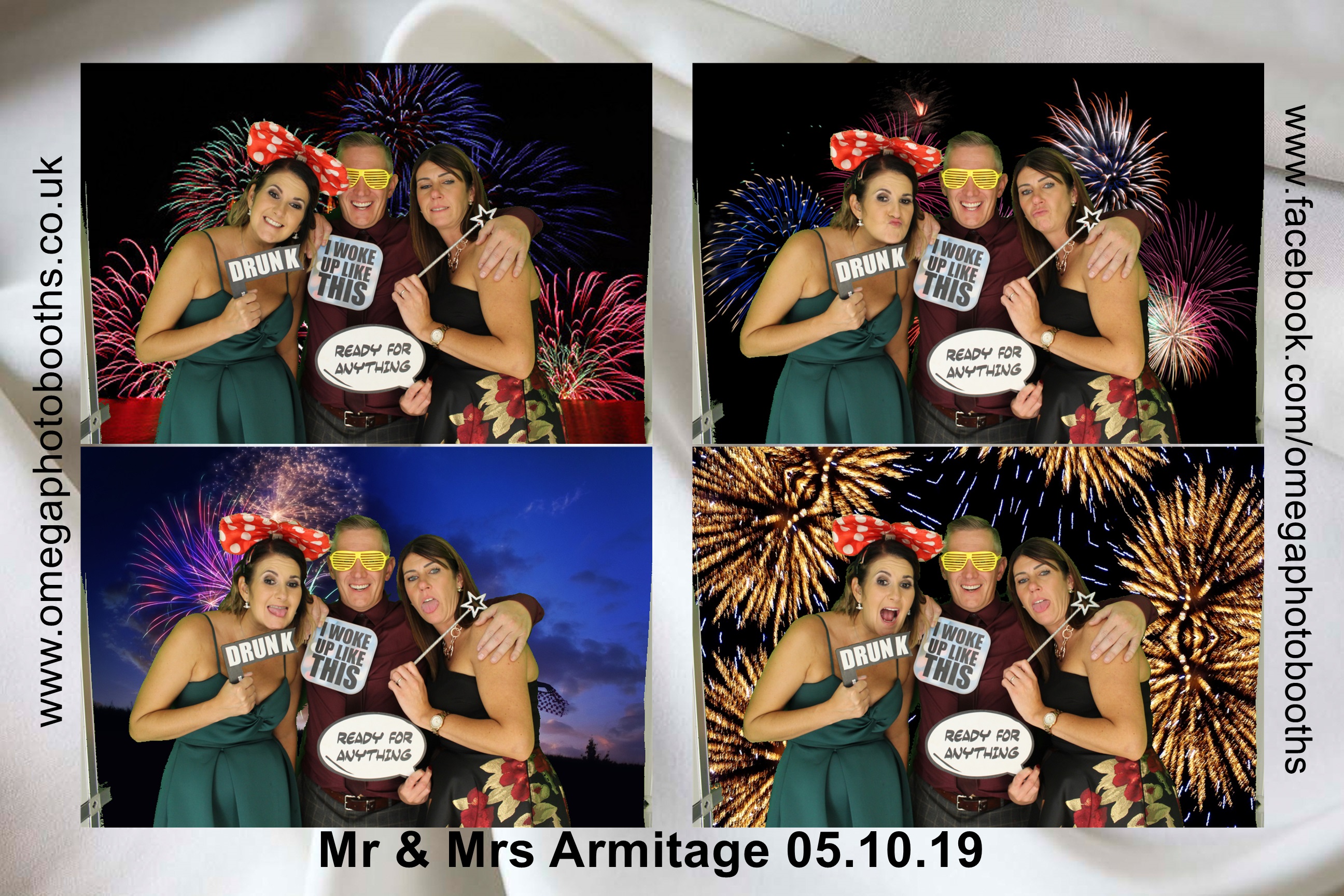 Mr & Mrs Armitage | View more photos from the event at gallery.omegaphotobooths.co.uk/u/Omega-Photobooths/Mr-Mrs-Armitage